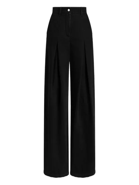 Dolce & Gabbana pleated jeans Black FTDB9DG8OC1