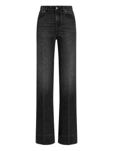 Dolce & Gabbana logo-plaque jeans Black FTC79DG8OE3