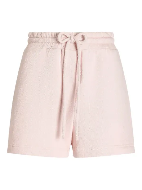 Dolce & Gabbana drawstring embroidered-detail shorts Pink FTC90ZGDDMI