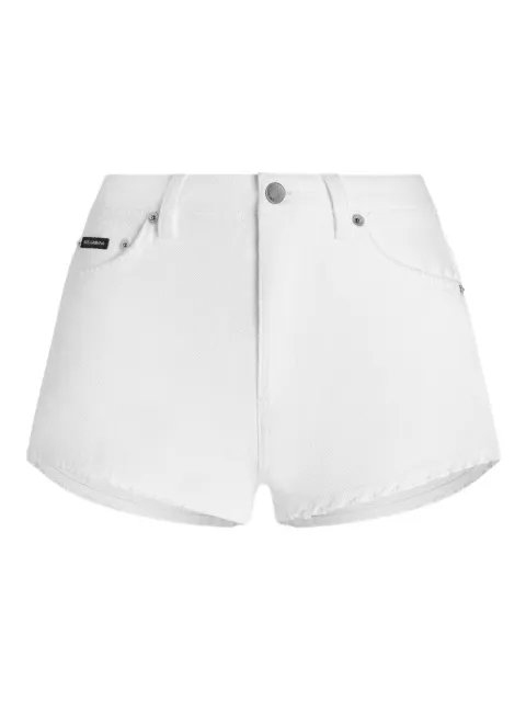 Dolce & Gabbana frayed shorts White FTC7DDG8OT6