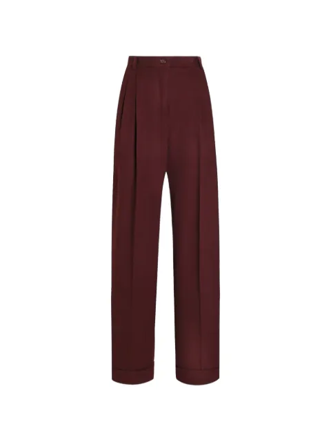 Dolce & Gabbana cashmere trousers Red FTBMPTFU29R