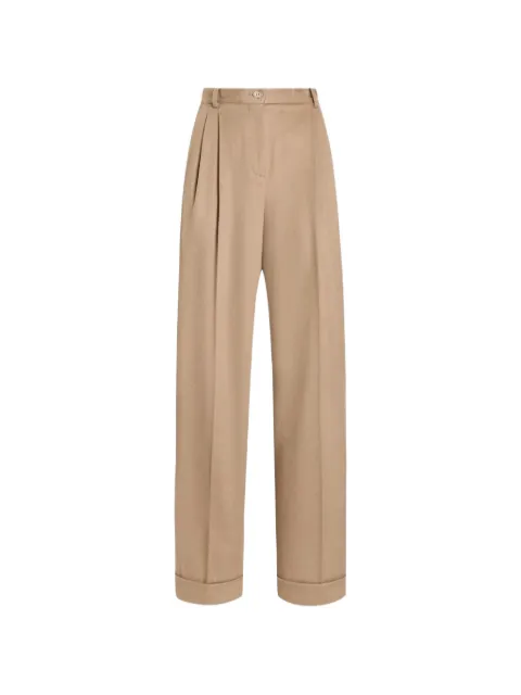 Dolce & Gabbana cashmere trousers Brown FTBMPTFU2AX