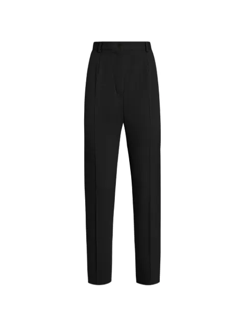 Dolce & Gabbana wool gabardine trousers Black FTAM2TFU2OW
