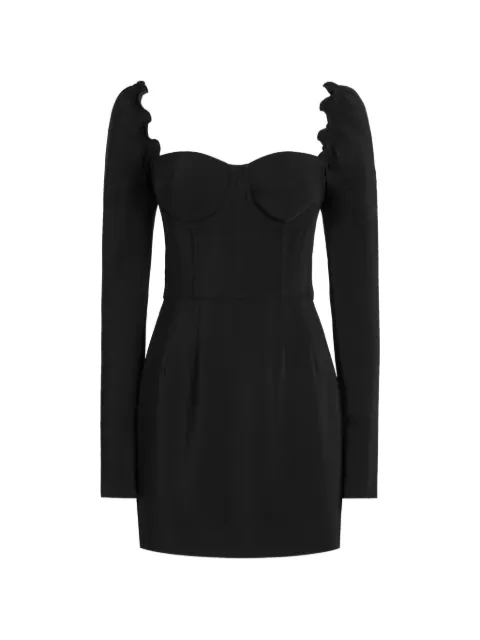 Dolce & Gabbana short cady dress Black F60HVTFUIAH