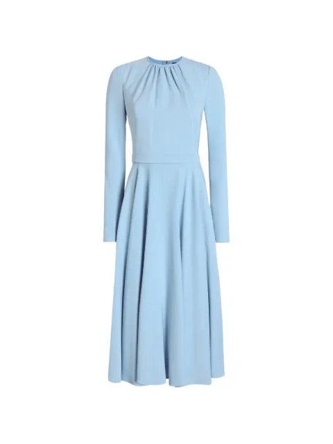 Dolce & Gabbana structured cady dress Blue F60HMTFUIAH