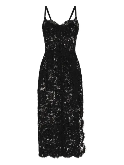 Dolce & Gabbana cordonetto lace dress Black F60BLTHLMDA
