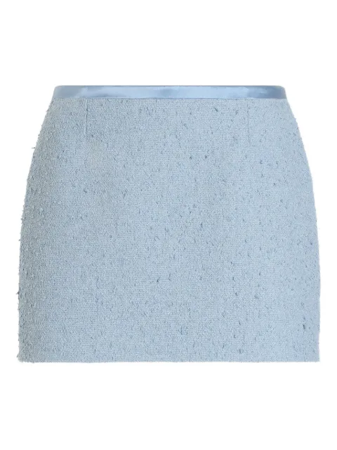 Dolce & Gabbana basketweave skirt Blue F4CC8THUMWJ