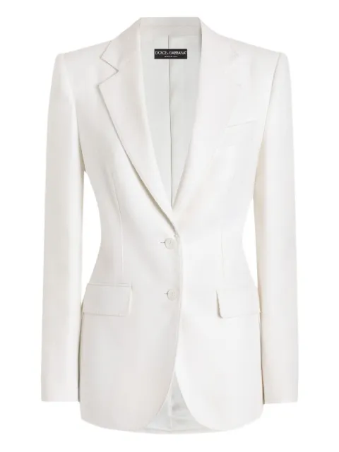 Dolce & Gabbana buttoned jacket White F29KNTFU29R