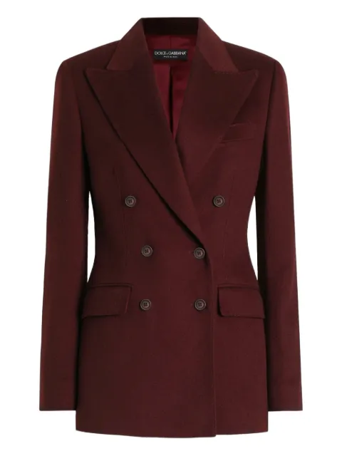 Dolce & Gabbana double-breasted jacket Red F29KKTFU29R