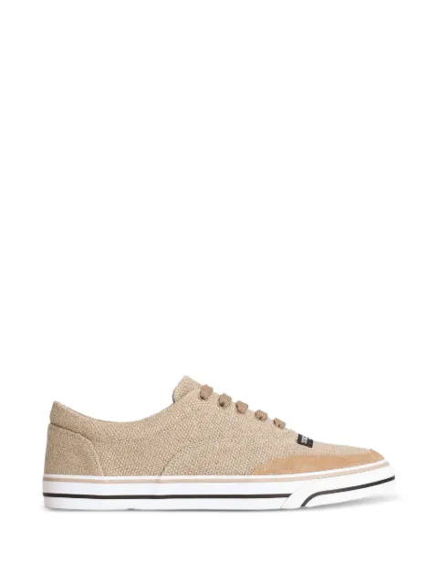 Dolce & Gabbana DG Sailing linen sneakers Neutrals CS2399A0353