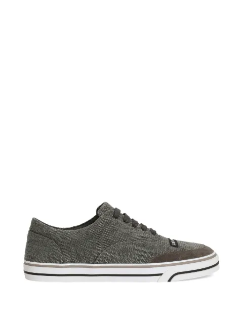 Dolce & Gabbana DG Sailing linen sneakers Grey CS2399A0332