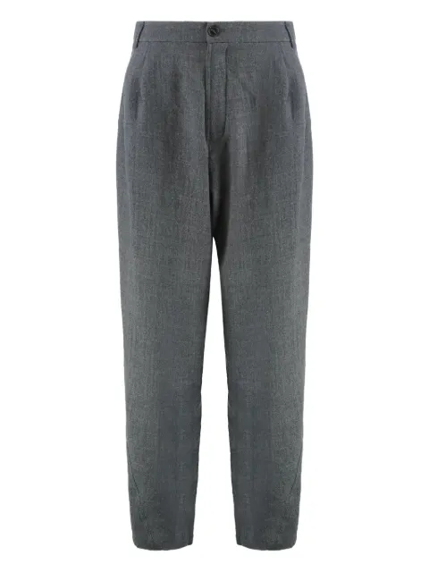 DARKPARK pleated Phebe wool trousers Grey WTR36FW26