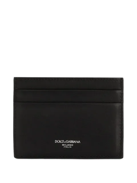 Dolce & Gabbana woven cardholder Black BP0330AN419