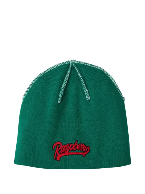GV Gallery embroidered beanie hat Green KPDZVKRN