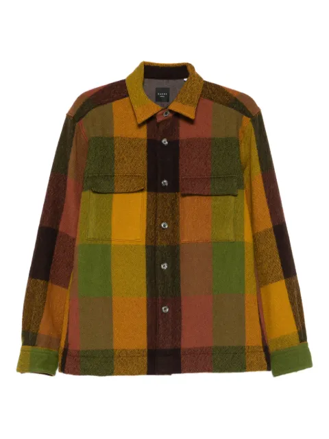 Xacus check pocket jacket Brown 150ML91310