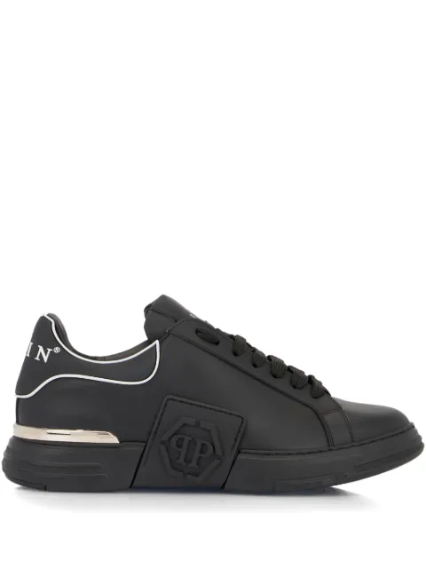 Philipp Plein signature-detailing sneakers Black SAFSUSC0904PLE005N