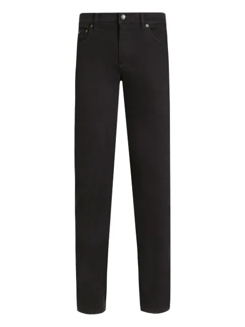 Dolce & Gabbana Patch Jeans Black GY07CDG8OM5