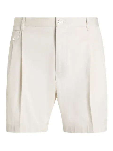 Dolce & Gabbana pleated shorts Neutrals GP1R9TFUFL3