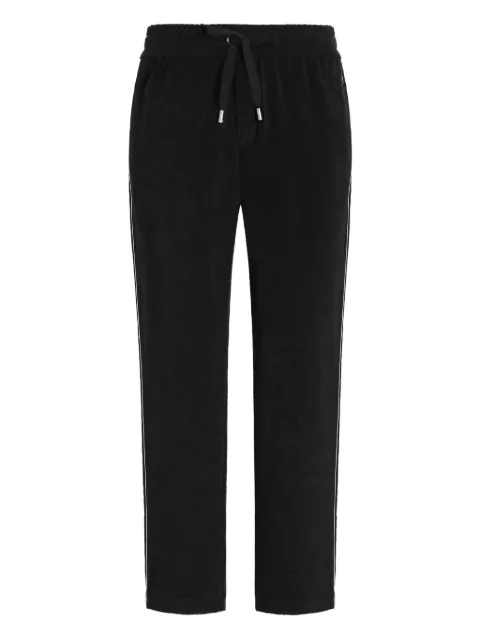 Dolce & Gabbana terry-cloth track pants Black GP1Q9ZHU7XG
