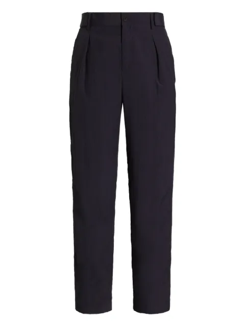 Dolce & Gabbana pleated straight-leg trousers Blue GP1Q2TFUS26