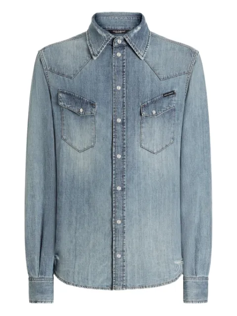Dolce & Gabbana denim shirt Blue G5OD5DG8OJ3