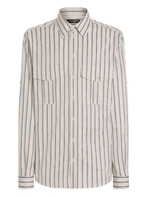 Dolce & Gabbana striped Martini shirt Neutrals G5OC8TFR51H