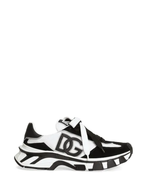 Dolce & Gabbana DG Country Road nylon and leather sneakers White CS2403A0208