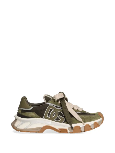 Dolce & Gabbana DG Country Road fabric sneakers Green CS2403A0204