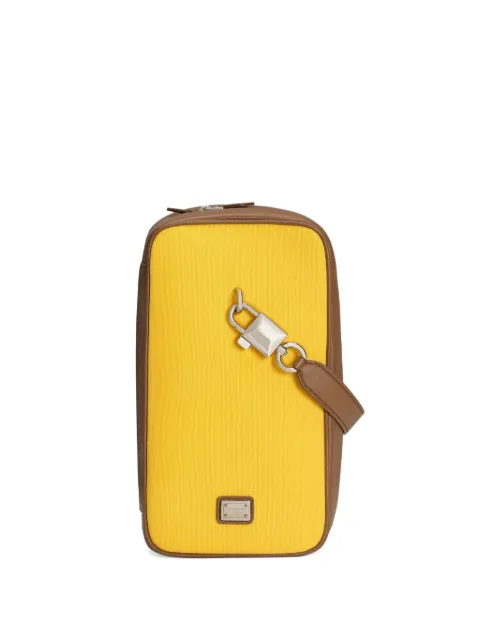 Dolce & Gabbana square panelled tote bag Yellow BM2449A0368