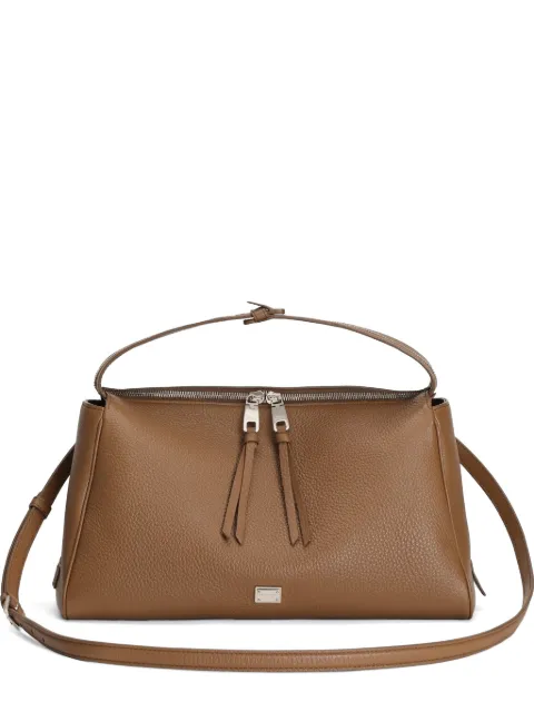 Dolce & Gabbana Vittoria calfskin crossbody bag Brown BM2190A0370