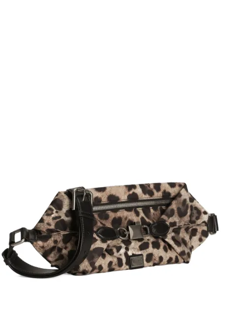 Dolce & Gabbana leopard-print belt bag Neutrals BM2188AU915