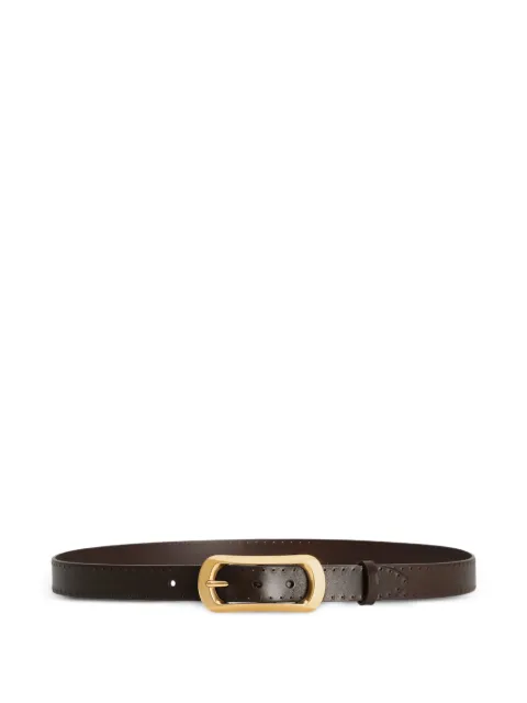 Dolce & Gabbana perforated buckle belt Brown BC4979A0161
