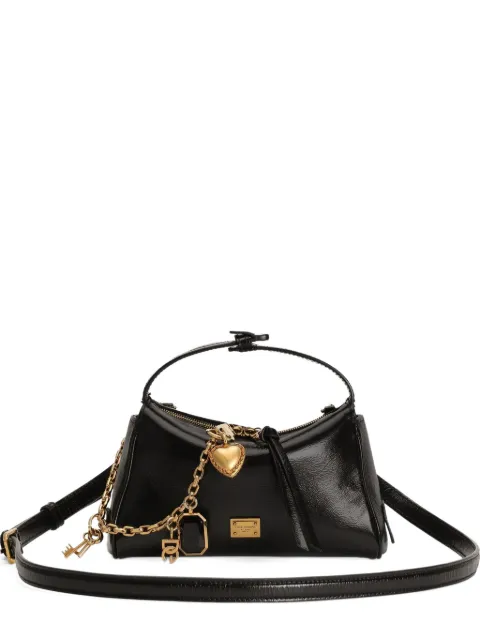 Dolce & Gabbana charm-detail satchel bag Black BB7889A0070