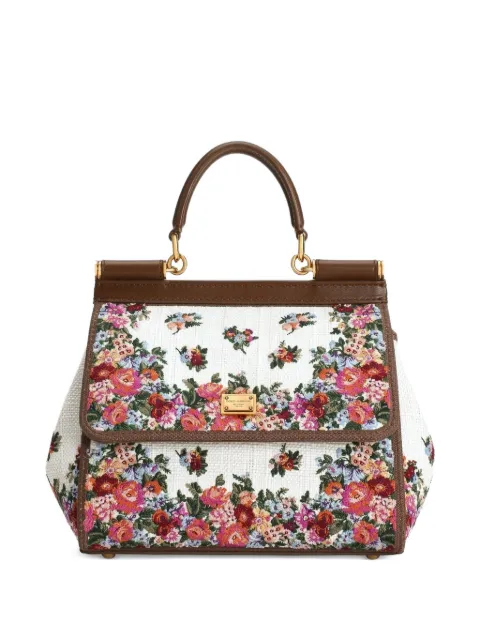 Dolce & Gabbana medium Sicily tote bag White BB6003B3I17