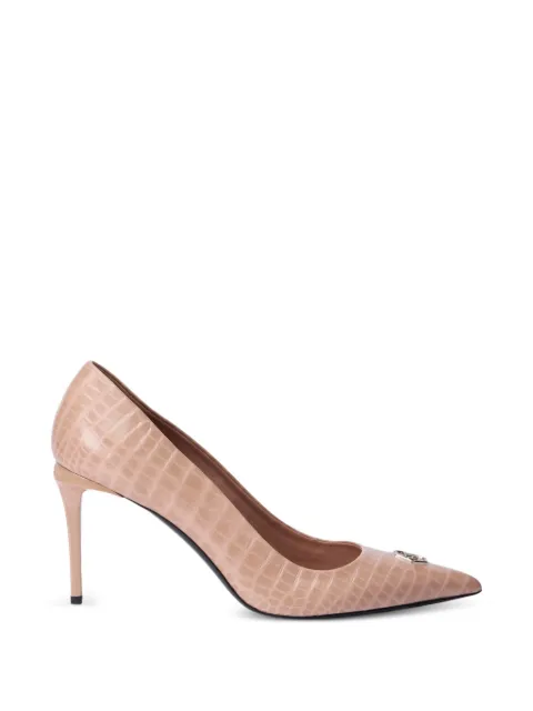 Philipp Plein cocco print pumps Neutrals SAFSWSD0718PLE010N