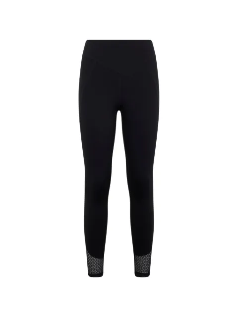 Plein Sport logo-print leggings Black SAFCWJT2243STE003N