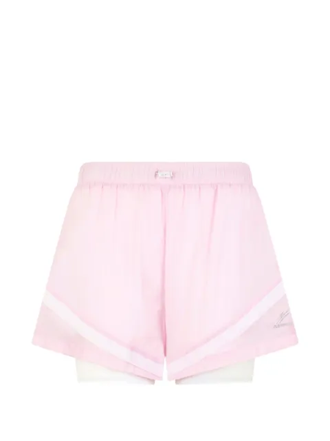 Plein Sport elasticated-waist shorts Pink SAFCWJT2263SXV005N