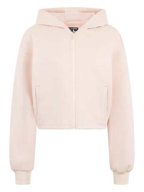Plein Sport zip-up hoodie Pink SAFCWJB1938STE003N