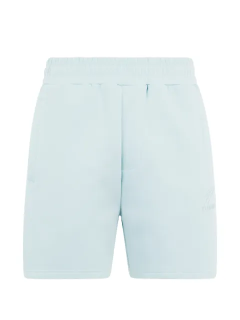 Plein Sport logo-embossed shorts Blue SAFCMJT2785STE003N