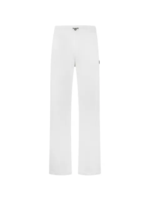 Philipp Plein drawstring-waist track pants White SAFCMJT2752PTE180N