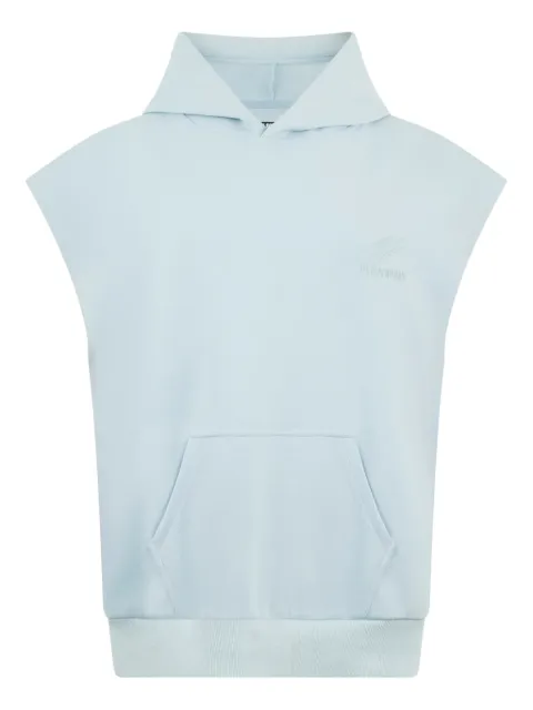 Plein Sport sleeveless hoodie Blue SAFCMJC0116STE003N