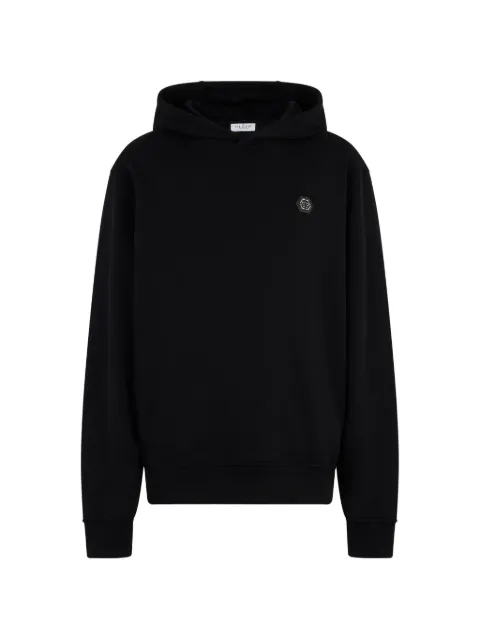Philipp Plein long-sleeve hoodie Black SAFCMJB3929PTE180N