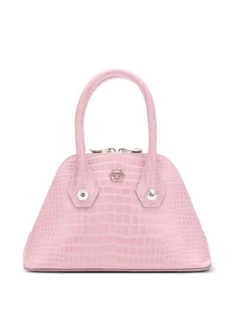 Philipp Plein small top-handle tote bag Pink SAFAWBA2188PLE010N