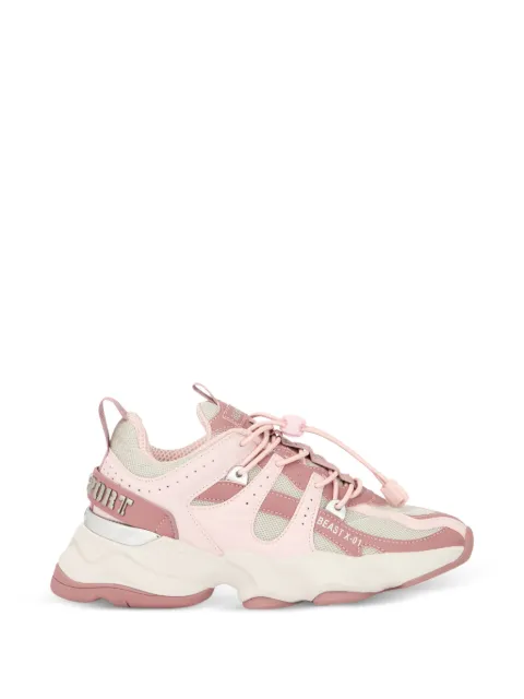 Plein Sport Runner Beast X-01 panelled sneakers Pink SAFSUSC0929STE003N