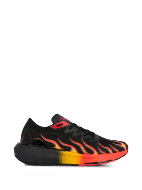 Plein Sport flame lace-up sneakers Black SAFSUSC0928STE003N