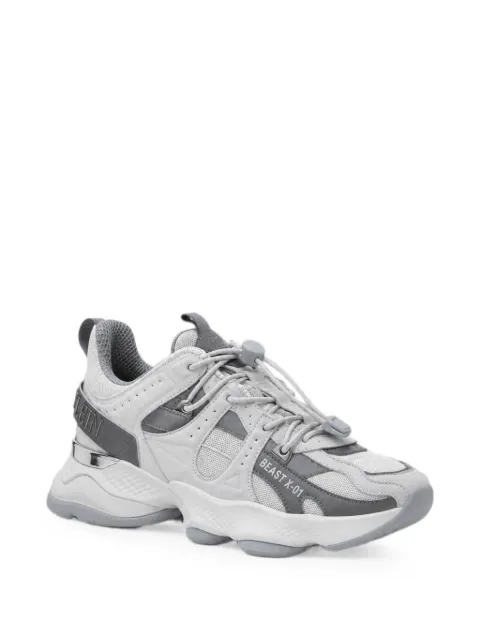 Plein Sport Runner Beast X-01 panelled sneakers Grey SAFSUSC0929STE003N