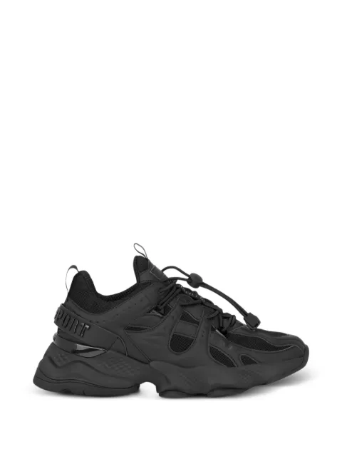 Plein Sport Runner Beast X-01 panelled sneakers Black SAFSUSC0929STE003N
