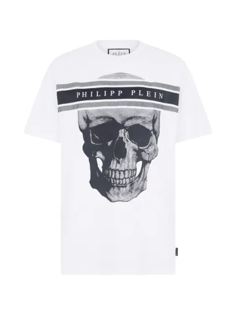 Philipp Plein skull-print T-shirt White SAFCMTK8881PJY002N