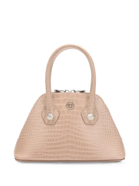 Philipp Plein cocco tote bag Neutrals SAFAWBA2188PLE010N