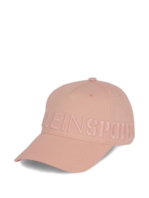 Plein Sport logo-embroidery baseball cap Pink SAFAWAC0262STE003N
